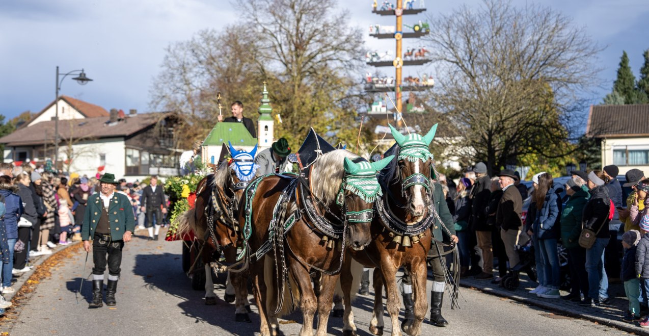 Leonhardiumritt in Kirchweidach, © Veranstalter Leonhardiumritt in Kirchweidach, © Veranstalter