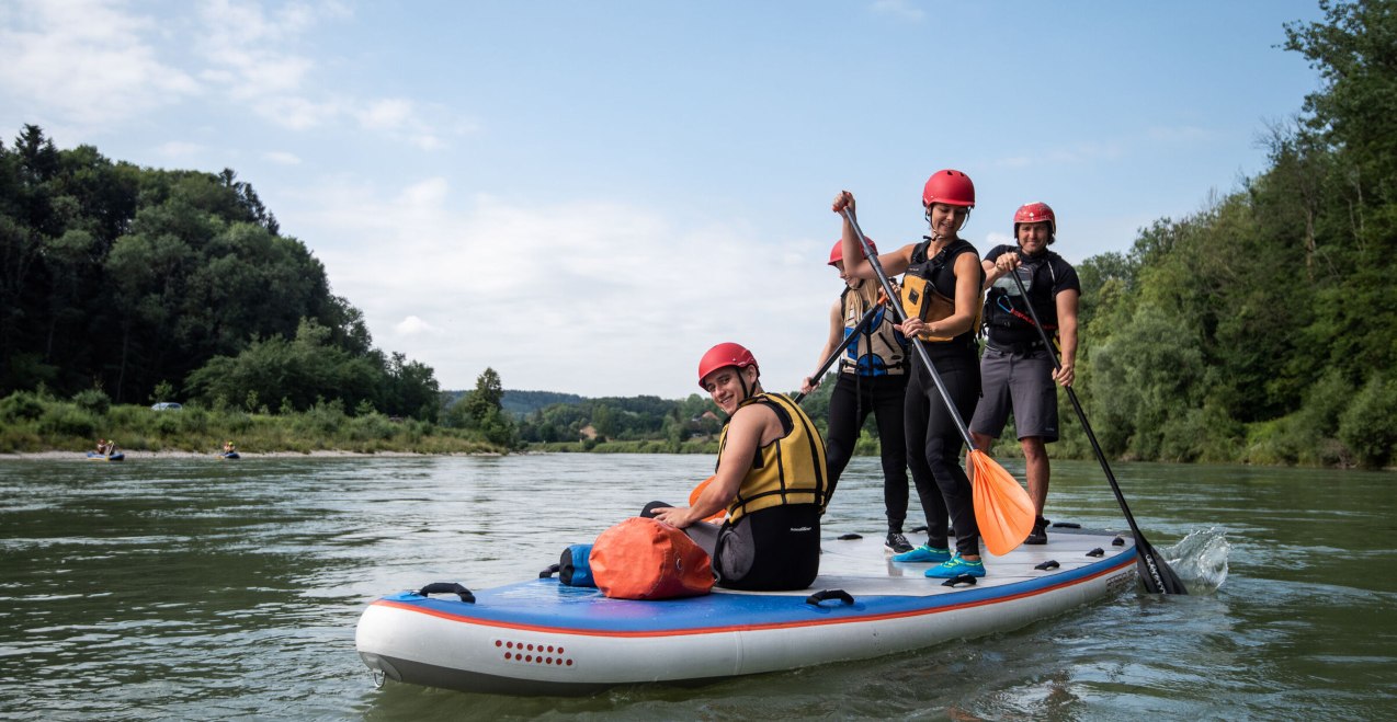 Flusswanderungen Salzach, © Andreas Jacob Flusswanderungen Salzach, © Andreas Jacob