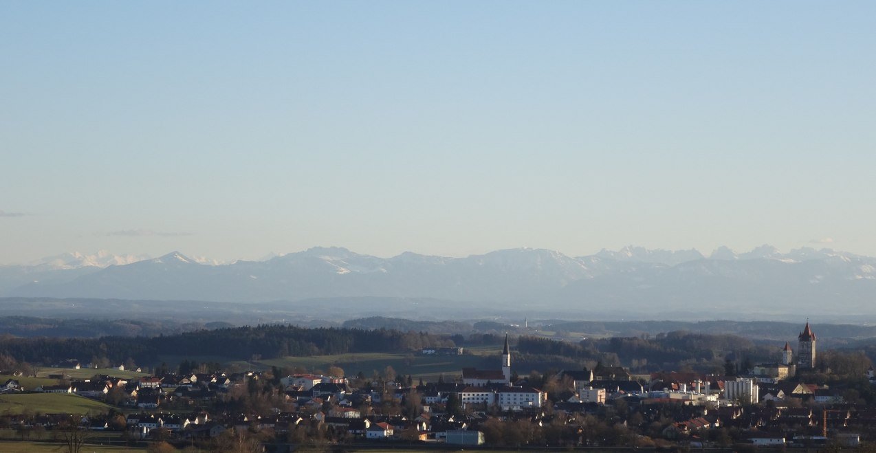 Ausblick auf Haag von Berg, © Hans Schmidt Ausblick auf Haag von Berg, © Hans Schmidt