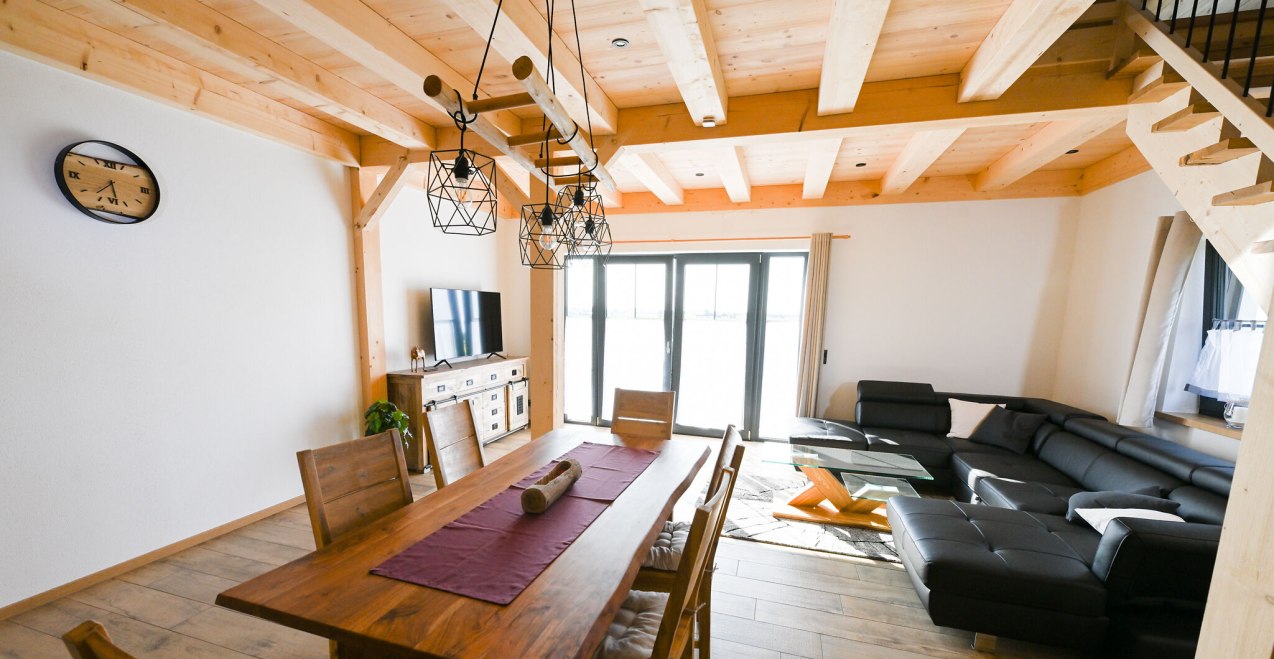 Wohnbereich Holzwies Chalets, © Holzwies Chalets Wohnbereich Holzwies Chalets, © Holzwies Chalets