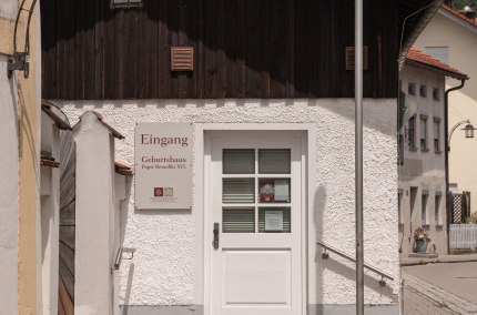 Geburtshaus Papst Benedikt, Marktl, © Inn-Salzach Tourismus Geburtshaus Papst Benedikt, Marktl, © Inn-Salzach Tourismus