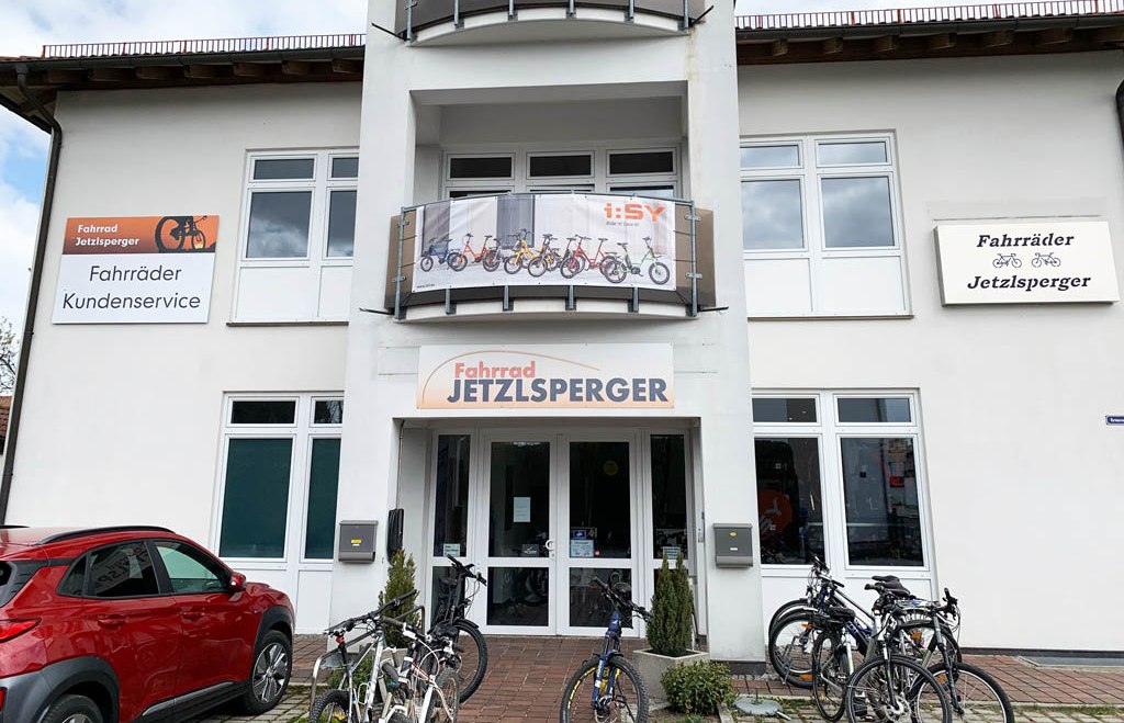Außenansicht Jetzlsperger Garching Fahrrad, © Fahrrad Jetzlsperger Außenansicht Jetzlsperger Garching Fahrrad, © Fahrrad Jetzlsperger