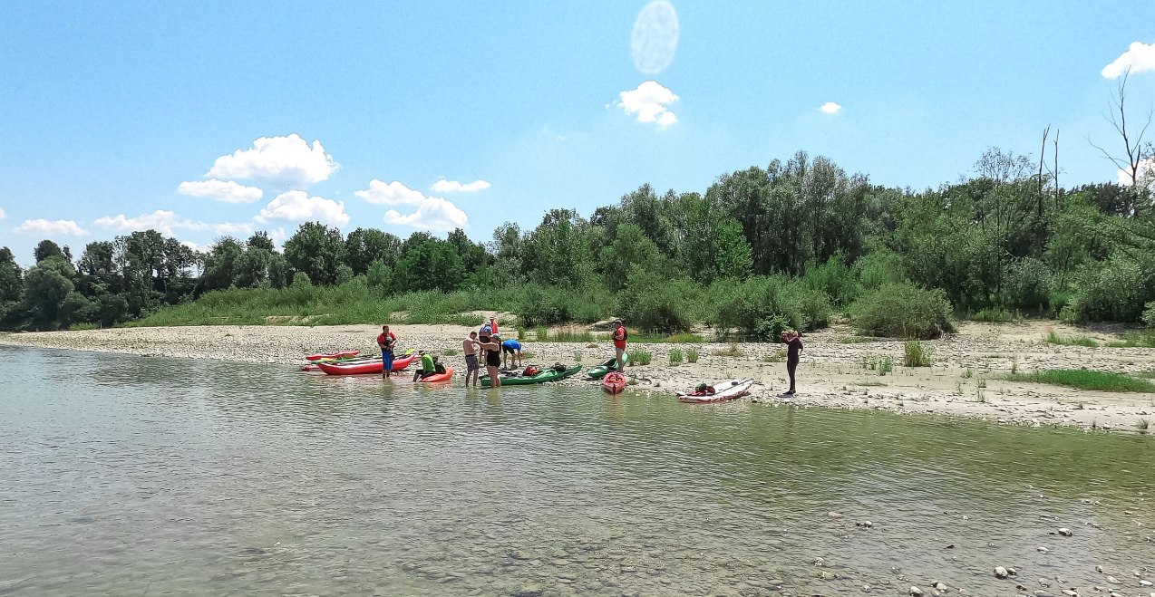 Kajks bei Pause am Inn, © Inn-Salzach Tourismus Kajks bei Pause am Inn, © Inn-Salzach Tourismus