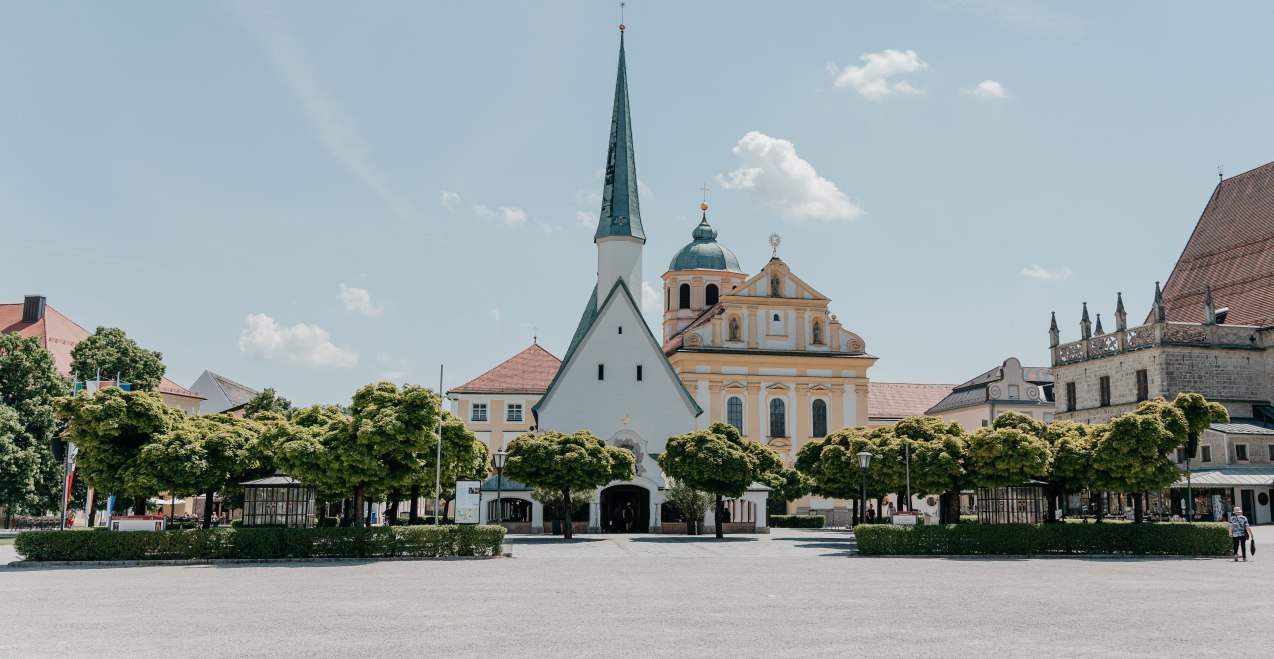 Gnadenkapelle am Kapellplatz, © Inn-Salzach Gnadenkapelle am Kapellplatz, © Inn-Salzach