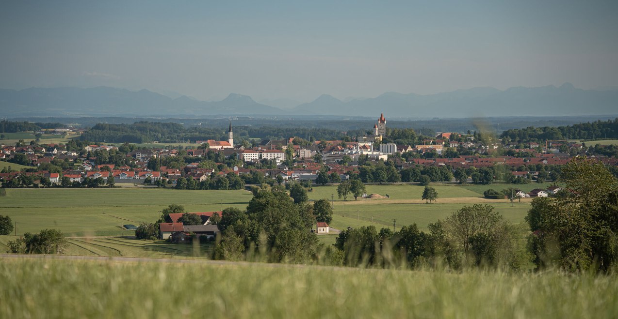 Markt Haag mit Schlossturm, © Tourismusverband Inn-Salzach Markt Haag mit Schlossturm, © Tourismusverband Inn-Salzach