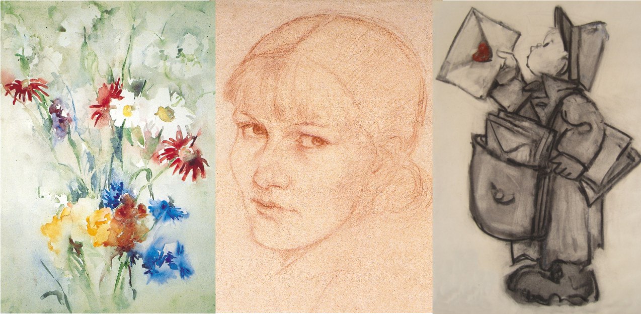Zusammenschnitt von Werken Berta Hummels, © Berta Hummel Museum Zusammenschnitt von Werken Berta Hummels, © Berta Hummel Museum
