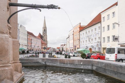 Stadtplatz Neuötting, © Inn-Salzach Tourismus Stadtplatz Neuötting, © Inn-Salzach Tourismus