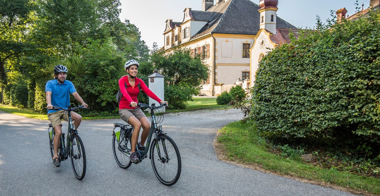 Radfahrer bei Haiming Radfahrer bei Haiming