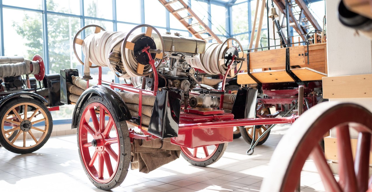 Feuerwehrmuseum Waldkraiburg, © Inn-Salzach Tourismus, ANDREAS JACOB Feuerwehrmuseum Waldkraiburg, © Inn-Salzach Tourismus, ANDREAS JACOB
