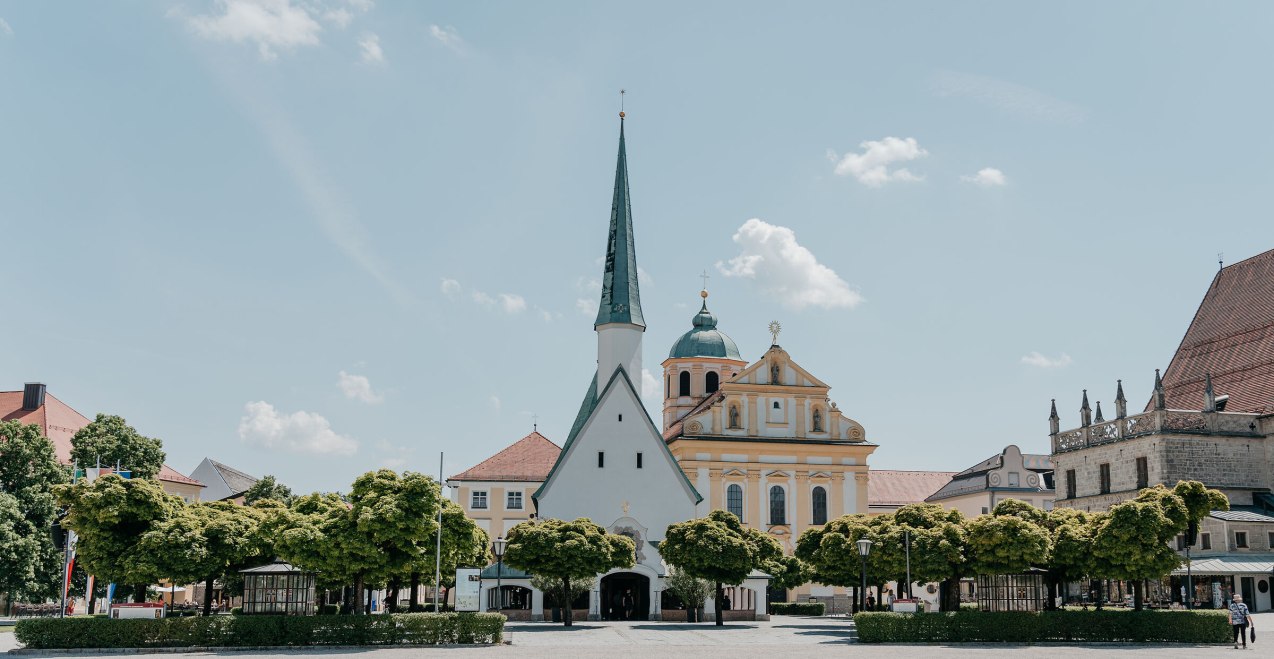 Gnadenkapelle am Kapellplatz Altötting, © Inn-Salzach Tourismus Gnadenkapelle am Kapellplatz Altötting, © Inn-Salzach Tourismus