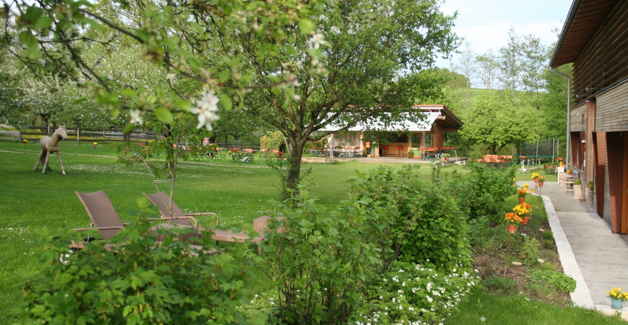 Hotelgarten AmVieh Theater, © AmVieh-Theater Hotelgarten AmVieh Theater, © AmVieh-Theater