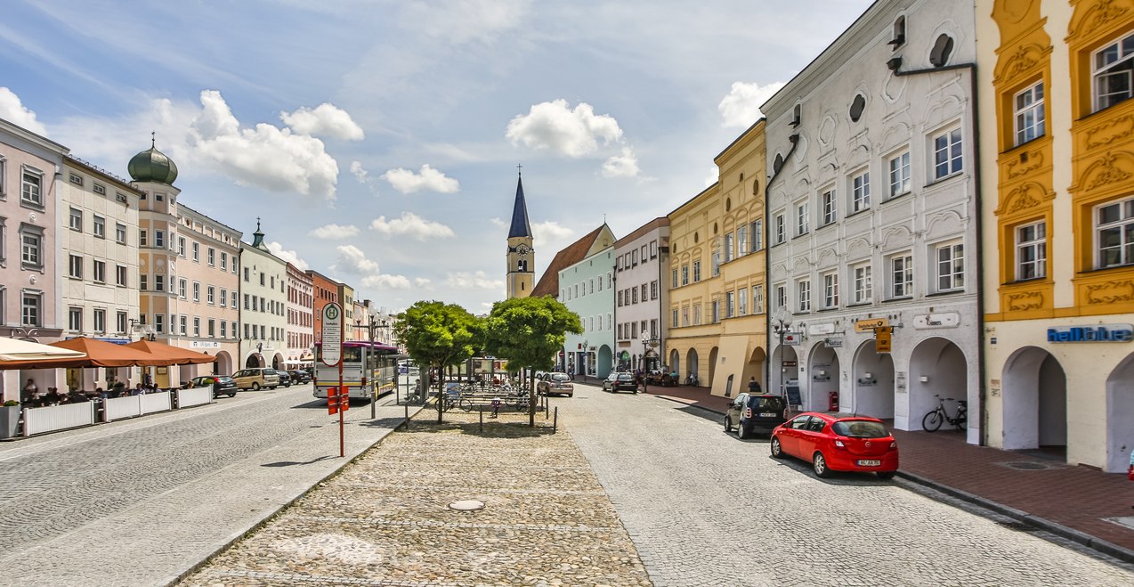 Mühldorf a. Inn Stadtplatz, © Inn-Salzach Tourismus Mühldorf a. Inn Stadtplatz, © Inn-Salzach Tourismus
