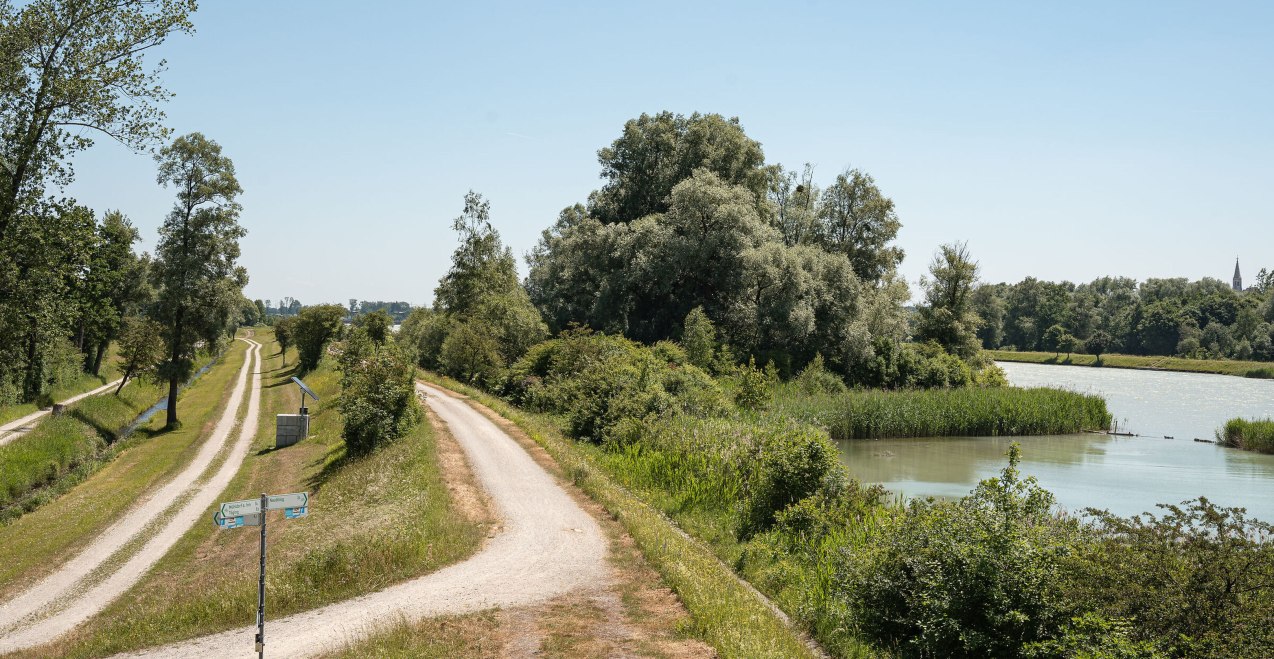 Inndamm Neuötting, © Inn-Salzach Tourismus Inndamm Neuötting, © Inn-Salzach Tourismus