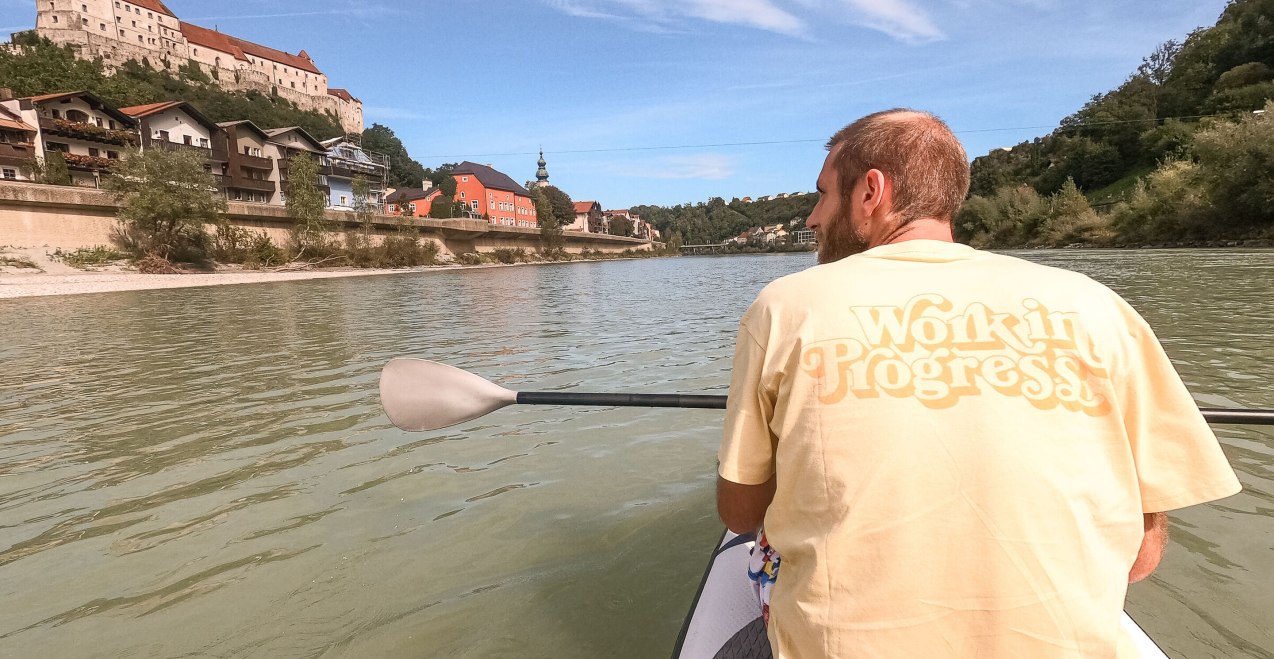 SUP Burghausen, © Saskia Niedermeier SUP Burghausen, © Saskia Niedermeier