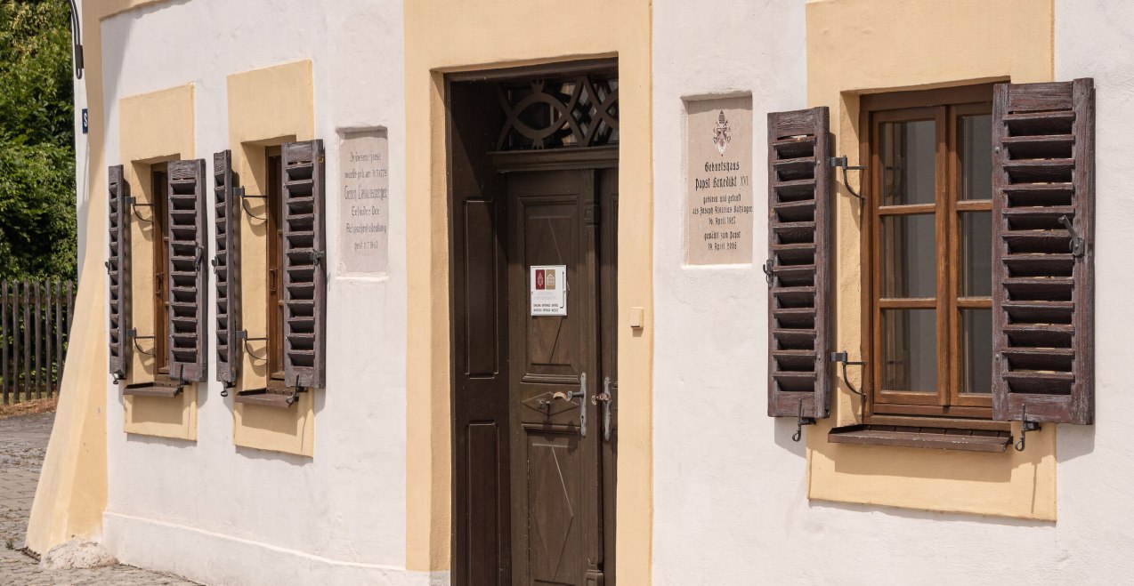 Geburtshaus Papst Benedikt XVI, © Inn-Salzach Tourismus Geburtshaus Papst Benedikt XVI, © Inn-Salzach Tourismus