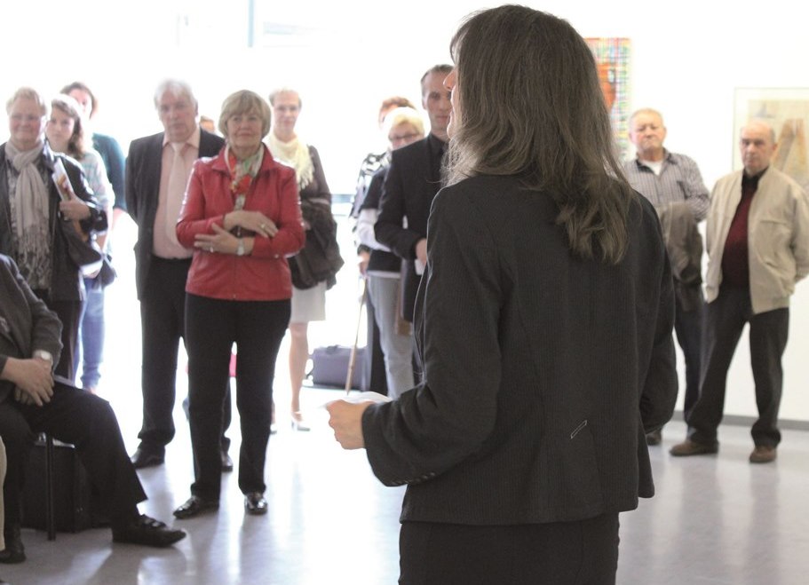 Feierabendführung in Waldkraiburg, © Städtische Galerie Waldkraiburg Feierabendführung in Waldkraiburg, © Städtische Galerie Waldkraiburg