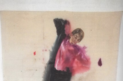 Selbstportait nach Hodler, © Undine Goldberg Selbstportait nach Hodler, © Undine Goldberg