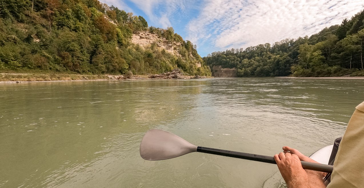 SUP fahren auf der Salzach, © Inn-Salzach Tourismus SUP fahren auf der Salzach, © Inn-Salzach Tourismus