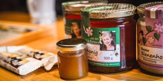 Honiggläser, © Inn-Salzach Tourismus