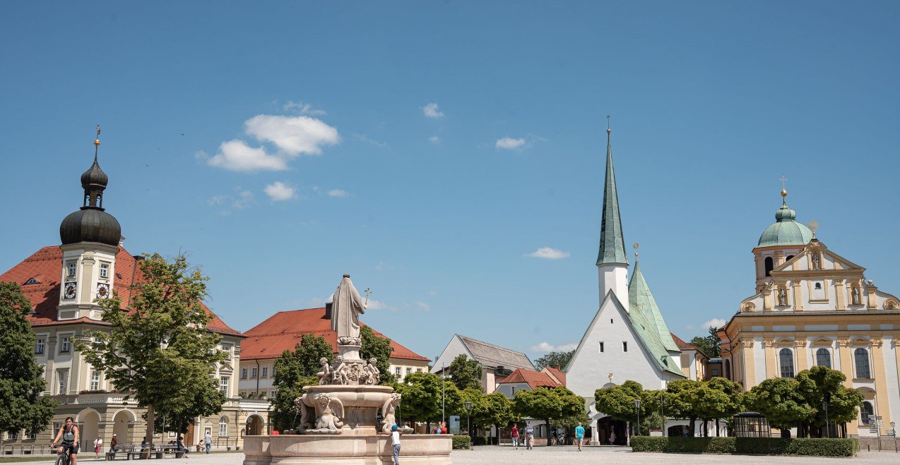 Kapellplatz Alt&ouml;tting, &copy; Tourismusverband Inn-Salzach