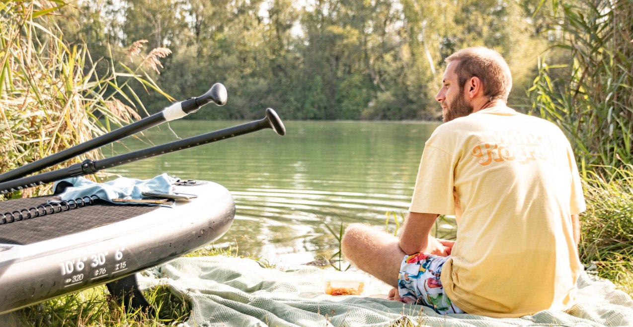 SUP Pause Salzach, &copy; Saskia Niedermeier
