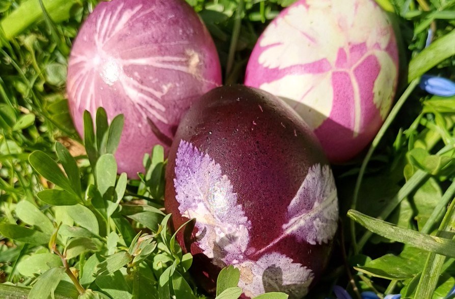 Ostereier F&auml;rben, &copy; Isolde Ulbig