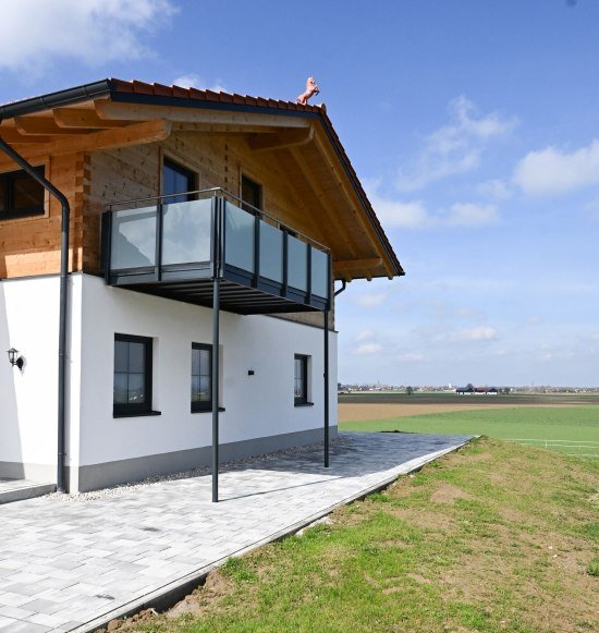 Holzwies Chalets von Au&szlig;en, &copy; Holzwies Chalets