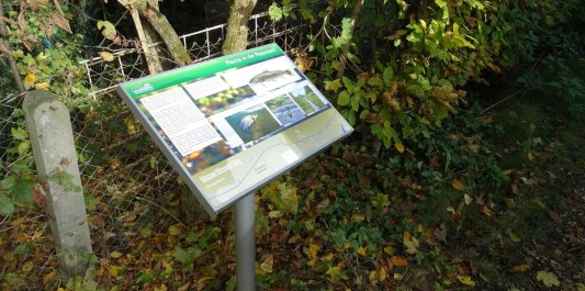 WasserWissensWeg Reischach Schild, &copy; ILE Holzland - Inntal