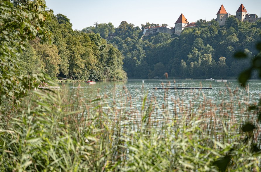 Baden im W&ouml;hrsee im Sommer, &copy; Inn-Salzach Tourismus