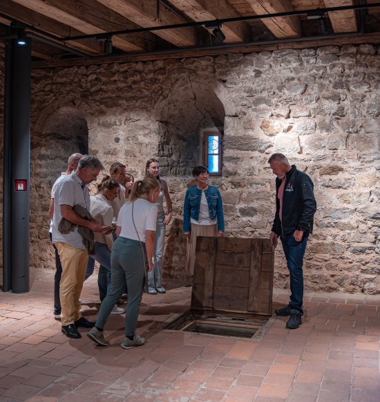 Schlossturmführung Haag mit Gruppe, © Inn-Salzach Tourismus