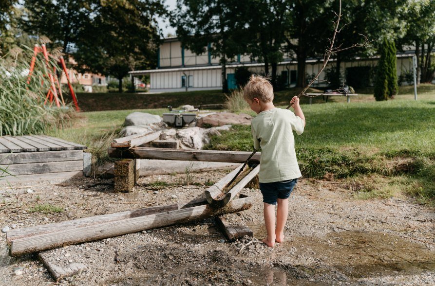 Wasserspielplatz Freizeitanlage Br&auml;uweiher, &copy; Inn-Salzach Tourismus