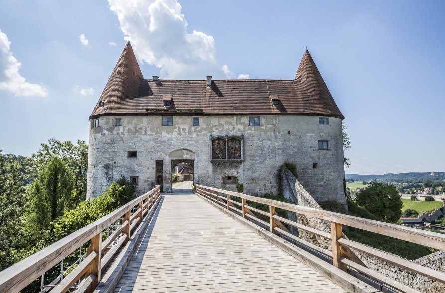 Das Georgstor auf der Burghauser Burg, © Inn-Salzach Tourismus