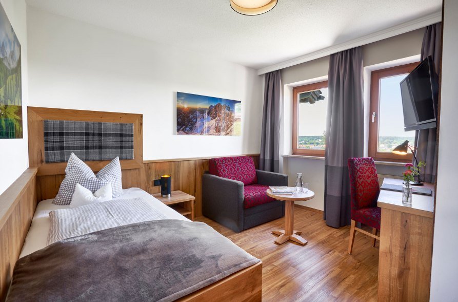 Einzelzimmer Hotel Gasthof Schwarz, &copy; Andreas Pollok