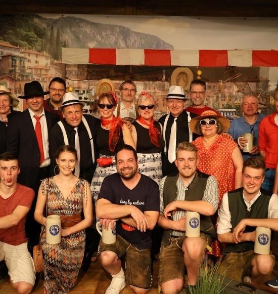 Gruppenfoto Starkbierfest Haag, &copy; Markt Haag