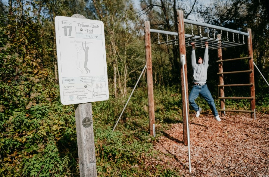 Monkey Bars Motorikpark Trimm-dich-Pfad Winh&ouml;ring, &copy; Inn-Salzach Tourismus