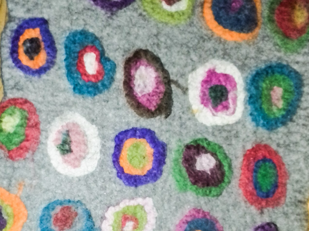 Gefilztes Tuch, &copy; Kasterl Kunterbunt