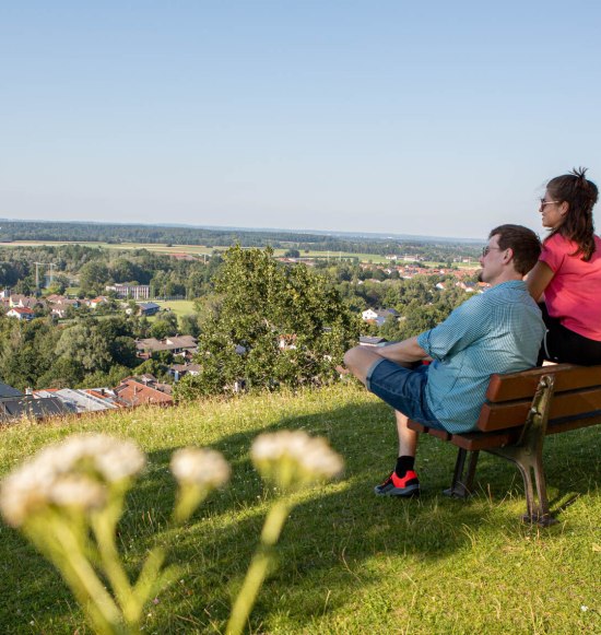 Aussicht Schlossberg Kraiburg a. Inn, &copy; Wolfgang Gasser www.chiemsee-foto.de
