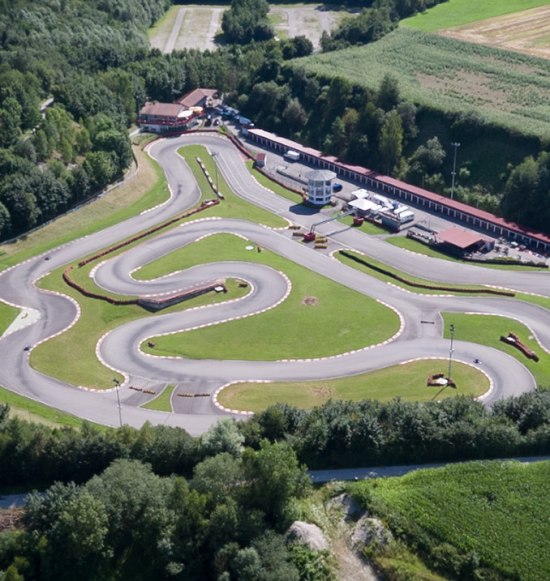 Kartbahn des Kartshops Ampfing, &copy; Kartshop Ampfing GmbH &amp; Co. KG