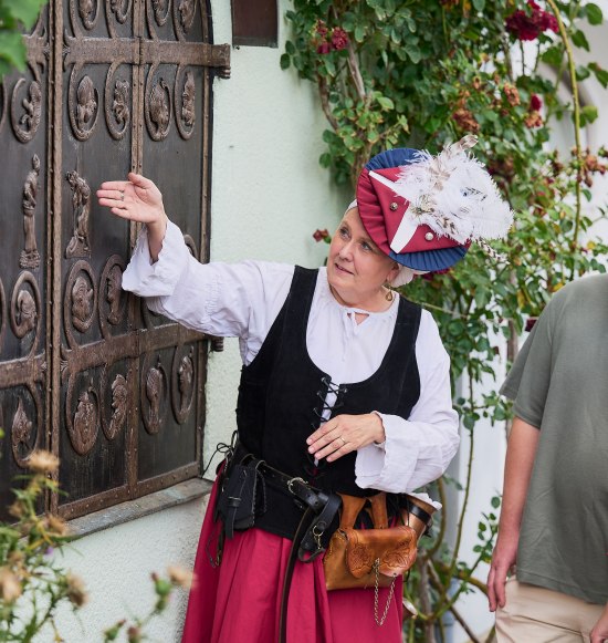 F&uuml;hrung durch die Altstadt Burghausen, &copy; Burghauser Touristik