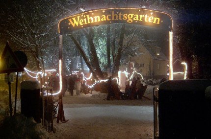 Beleuchteter Weihnachtsgarten Neumarkt-St. Veit, © Gemeinde Neumarkt-St. Veit