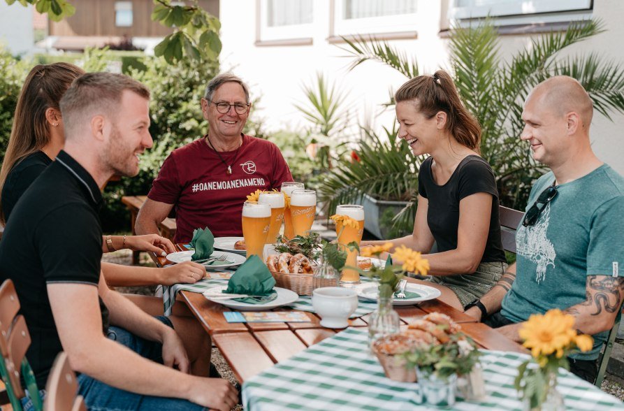 Biergarten Brauerei Leidmann, &copy; Inn-Salzach Tourismus