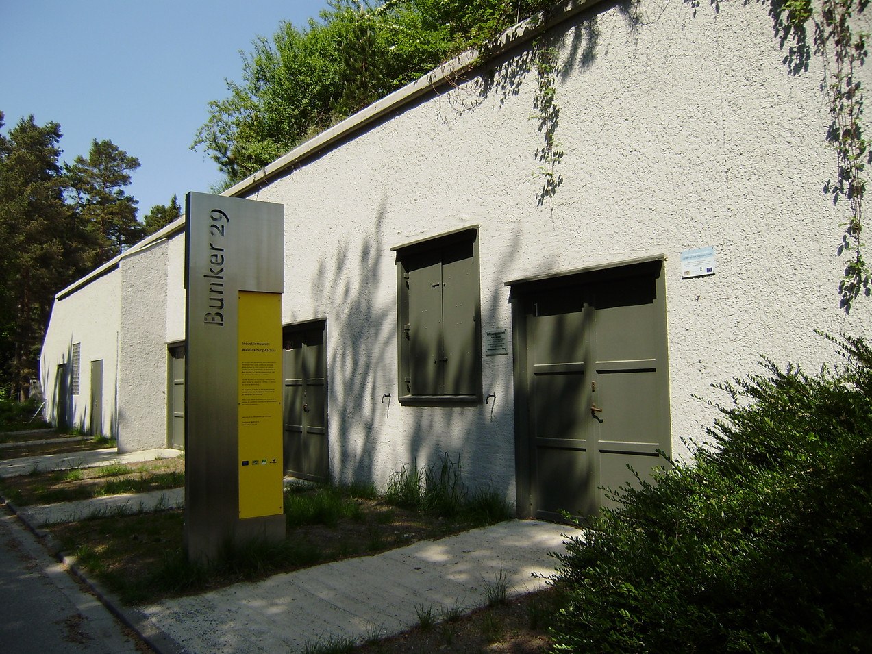 Bunker 29 in Waldkraiburg, © Stadt Waldkraiburg