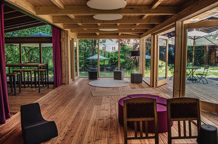 Raum Gartenbar im AmVieh Theater Schwindegg, &copy; AmVieh-Theater