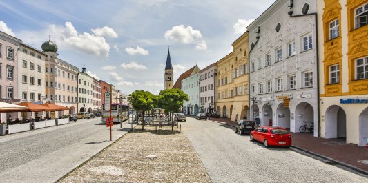 Mühldorf a. Inn Stadtplatz, © Inn-Salzach Tourismus