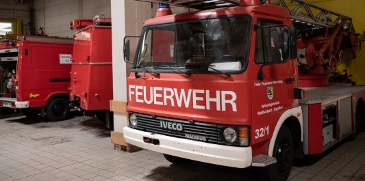 Feuerwehrauto im Feuerwehrmuseum Bayern, © Inn-Salzach Tourismus