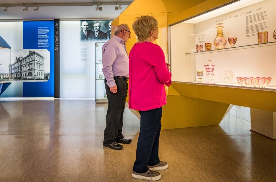 Glasmuseum Waldkraiburg, &copy; Stadt Waldkraiburg
