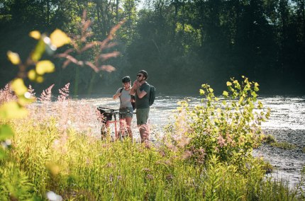 Radfahrer am Inn, © Inn-Salzach Tourismus