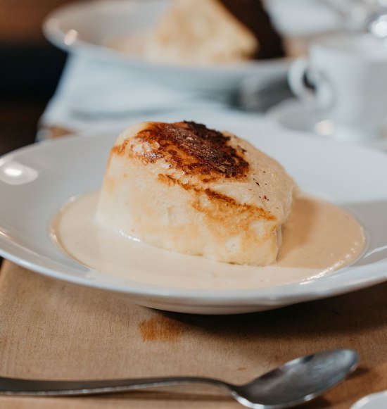 Dampfnudel mit Vanilleso&szlig;e, &copy; Inn-Salzach Tourismus