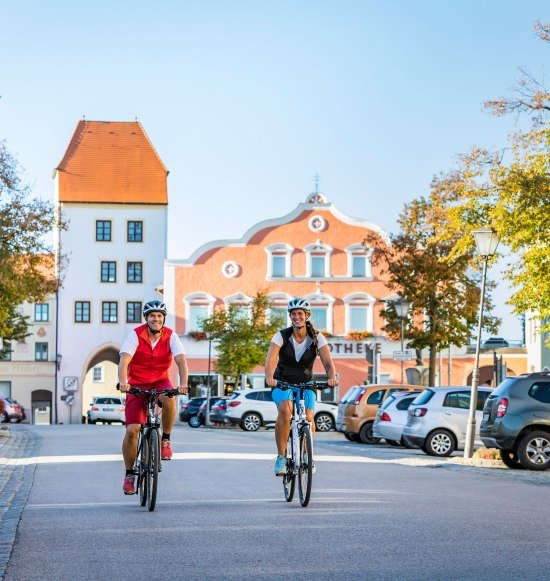 Radfahrer Neumarkt-St. Veit, &copy; Inn-Salzach Tourismus