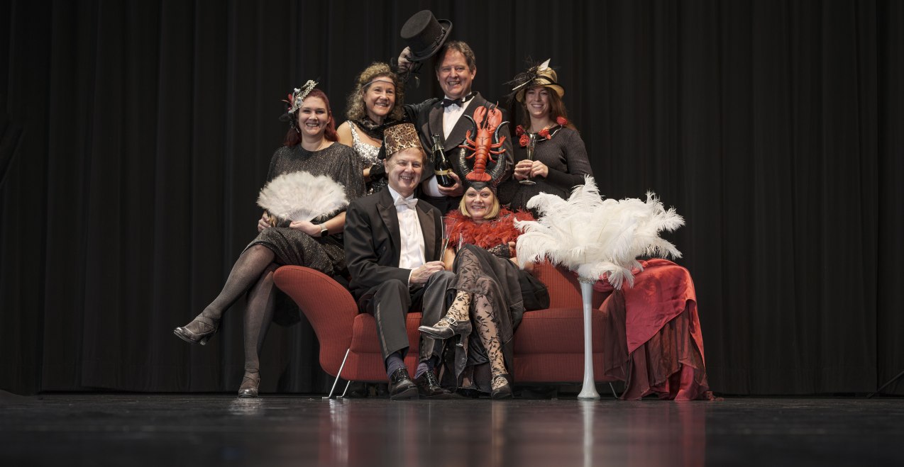 Chapeau Ball im Burghausner Stadtsaal, © Hans Mitterer